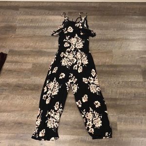 American Eagle Floral Romper